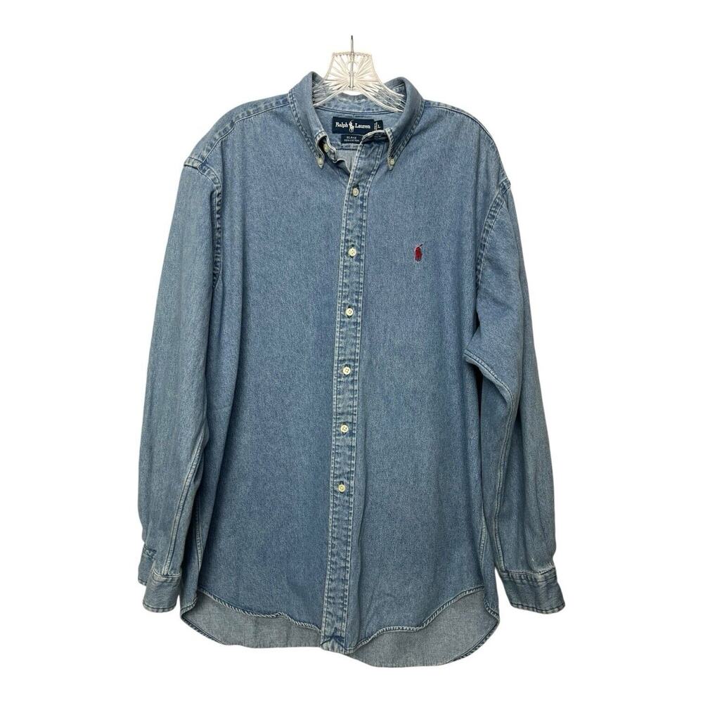 Polo by Ralph Lauren Blue Casual Button Down Shirt
